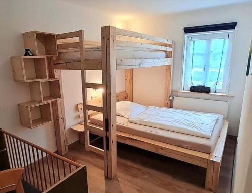 Postel nebo postele na pokoji v ubytování Gerwenshof