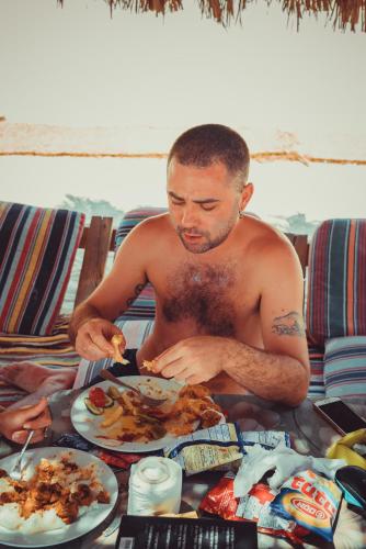 Mad på campingpladsen eller i nærheden