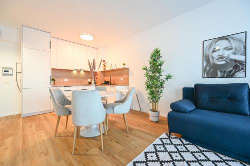 Et opholdsområde på KM Flats
