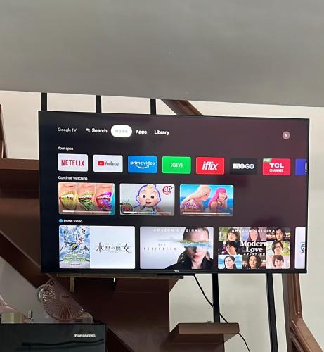 a television screen with a bunch of different websites at Nyssa Crib 2BR Whole Townhouse Camella Bacolod South in Bacolod