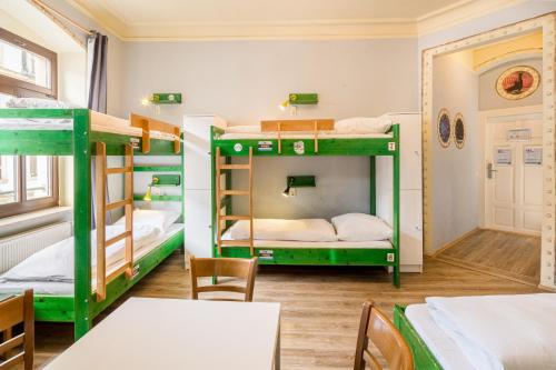 Katil atau katil-katil dalam bilik di Hostel Mondpalast