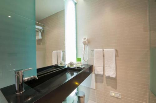Koupelna v ubytování INATEL Cerveira Hotel