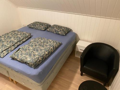 Ένα ή περισσότερα κρεβάτια σε δωμάτιο στο Sirdal