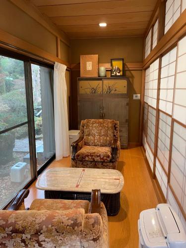 Χώρος καθιστικού στο Secret Garden Resort&Onsen秘密の花園箱根温泉別荘