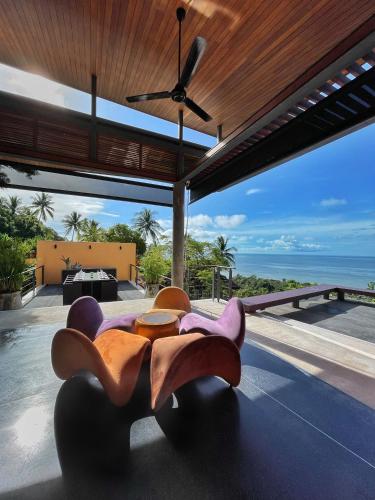 Landskap semula jadi dekat dengan vila ini