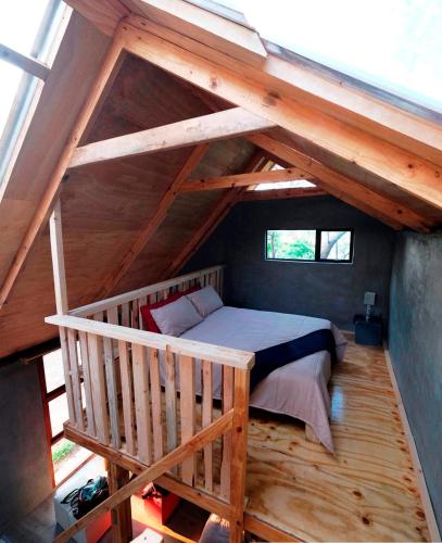 Katil atau katil-katil dalam bilik di Little Forest Farm