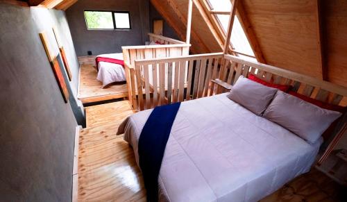 Katil atau katil-katil dalam bilik di Little Forest Farm