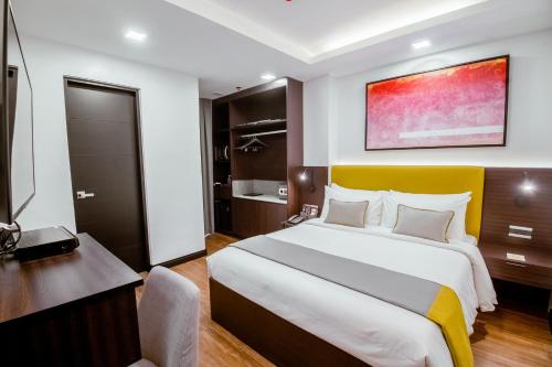 Katil atau katil-katil dalam bilik di ASN Boutique Residence