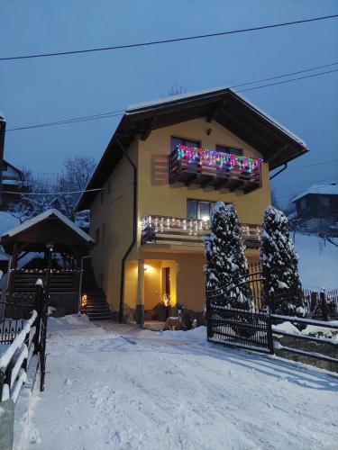 Casa Daria durante o inverno
