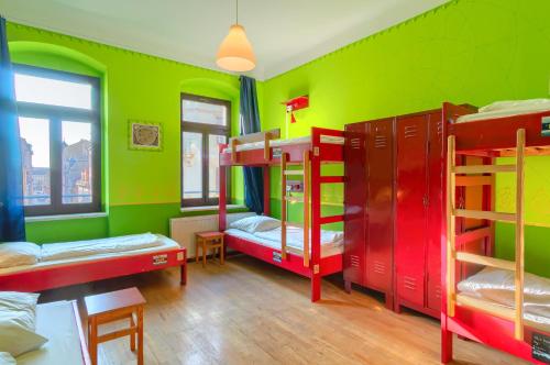 Katil atau katil-katil dalam bilik di Hostel Mondpalast