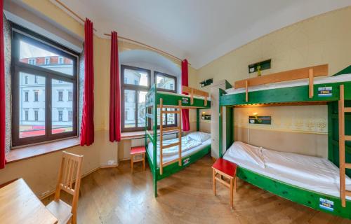 Katil atau katil-katil dalam bilik di Hostel Mondpalast