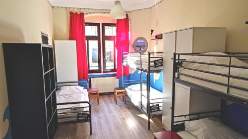 Katil atau katil-katil dalam bilik di Hostel Mondpalast