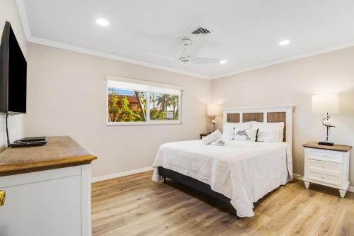 Katil atau katil-katil dalam bilik di Beach Villa 1B