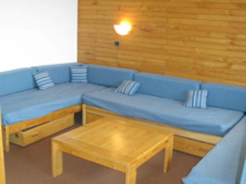 Appartement Belle Plagne, 2 pièces, 5 personnes - FR-1-455-21にあるシーティングエリア