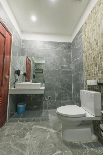 Ένα μπάνιο στο Residence 110 (Hotel and Apartments)