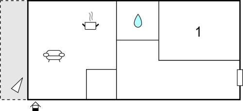 a diagram of the reaction of two different substances at Pet Friendly Apartment in Zahren