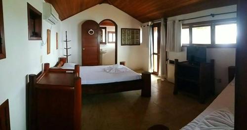 Cama o camas de una habitación en Morro Beach Hotel