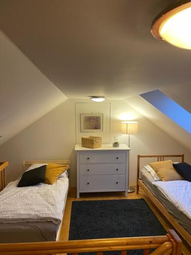 Postel nebo postele na pokoji v ubytování Penzion Apartmány Resident