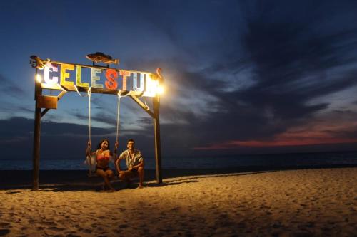Επισκέπτες που μένουν στο Cabañas Camping Ria Celestun