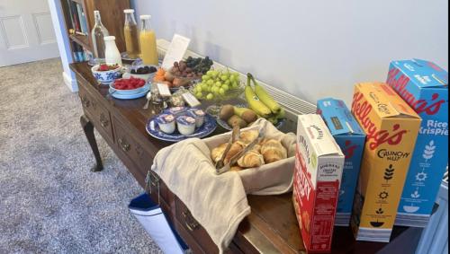 Jídlo v bed and breakfast nebo okolí