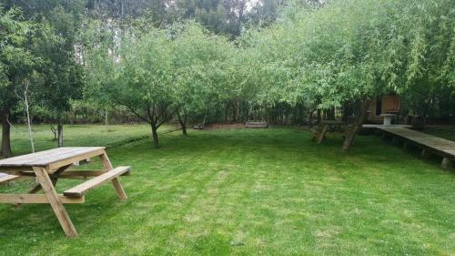 Zahrada ubytování Camping y cabañas Los Parrones