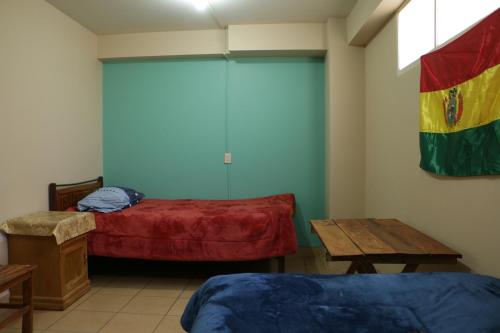 Χώρος καθιστικού στο Expresso Hostel