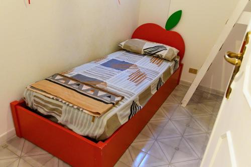 Postel nebo postele na pokoji v ubytování Casa vacanze SICILIA