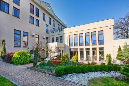 an exterior view of a building at Hotel Kameralny in Kielce