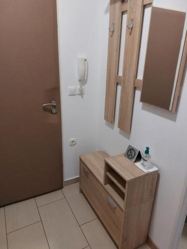 Ένα μπάνιο στο Apartments Alexandra
