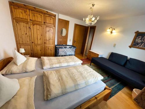 Posezení v ubytování Panorama-Ferienwohnung Isser