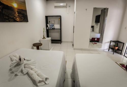 Postel nebo postele na pokoji v ubytování Pousada e Restaurante Amazonia