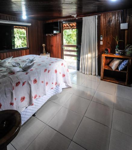 Postel nebo postele na pokoji v ubytování Pousada e Restaurante Amazonia
