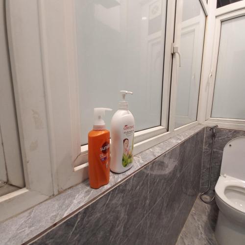 Salle de bains dans l'établissement Hanowood Homestay