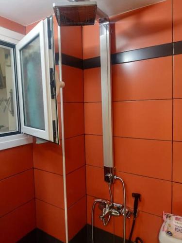 Spacious private rooftop studio, mountain and sea view