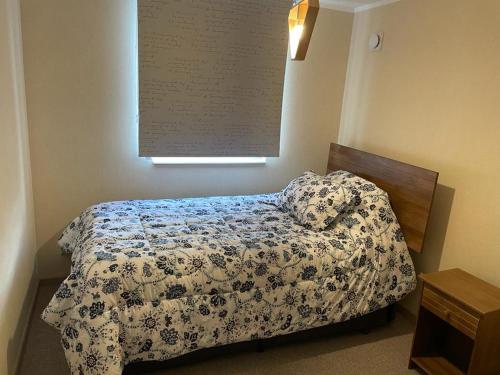 Cama o camas de una habitación en Villarrica