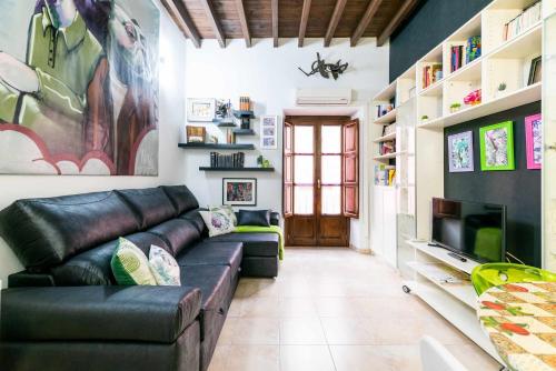 Posedenie v ubytovaní Cómodo y moderno apartamento centro Granada