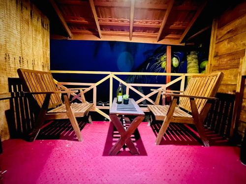 Zona de estar de Miracles Beach
