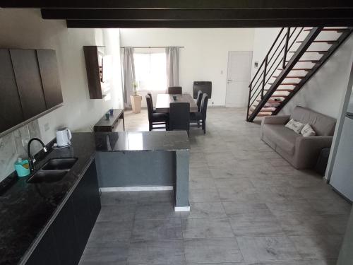 Zona de estar de Duplex La Josefina