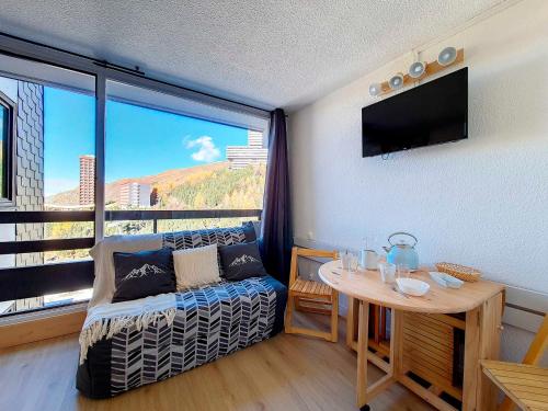 Studio rénové 3 pers. - Ski aux pieds avec balcon - FR-1-344-997