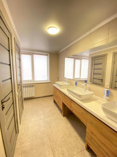 Ένα μπάνιο στο My Hostel Pavlodar