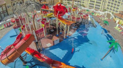 a large water park with a water slide at 5 minutes away from Disney, Westgate Resort in Orlando