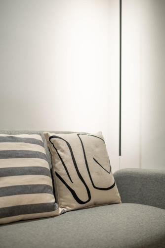 Cama o camas de una habitación en Set of Flats Vol 1 2 3