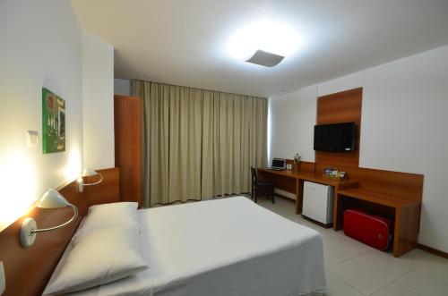 Voodi või voodid majutusasutuse Hotel Serra Grande - SERRA - ES toas