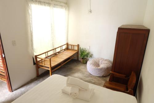 Postel nebo postele na pokoji v ubytování Lana Land Homestay Phu Quoc