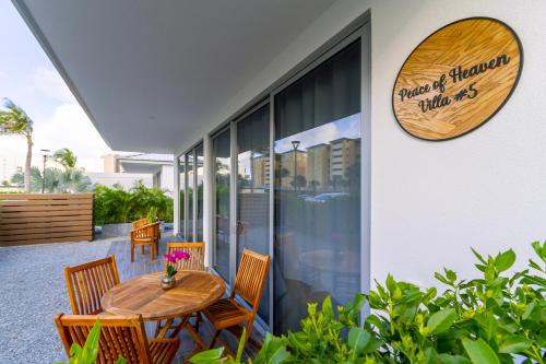  3 bdrm 2 bath Villa with Private Pool- Azure Beach Residences -  Room  picture :   Tea/Coffee maker    Shower    TV                           