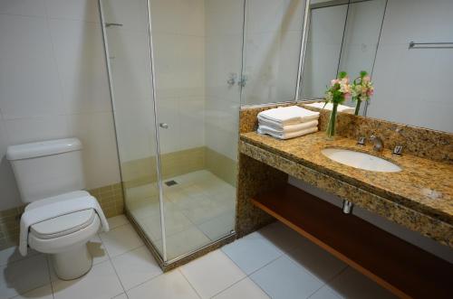 Bilik mandi di Hotel Serra Grande - SERRA - ES
