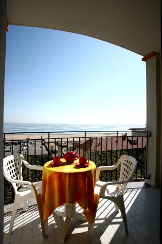 Μπαλκόνι ή βεράντα στο Residence Hotel Angeli