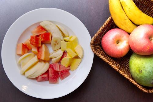 Comida en el hotel o alrededores