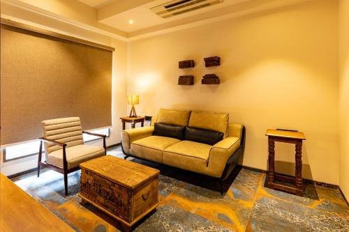 Χώρος καθιστικού στο Avana- A Boutique Hotel