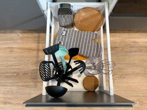 Gambar di galeri bagi Modernes Apartment in Zentrumsnähe mit eigenem Stellplatz di Baden-Baden